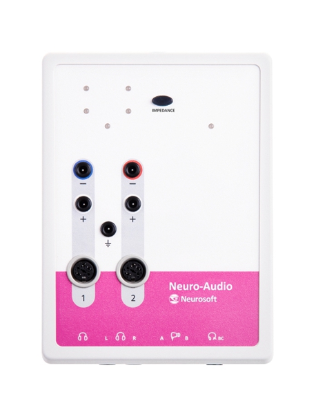 Analizador cl&iacute;nico de ABR y EOA / Audi&oacute;metro tipo screening Neuro-Audio